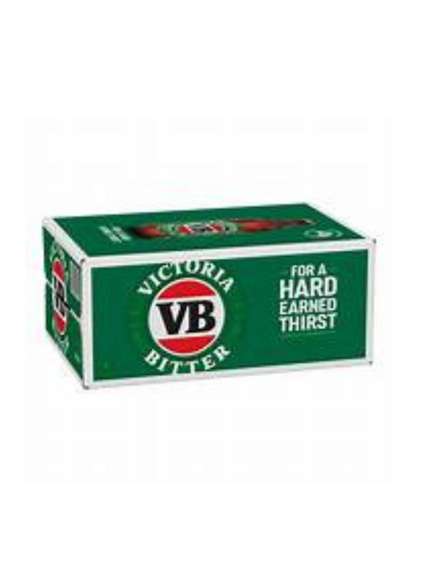 Victoria Bitter Lager Bottles 375mL