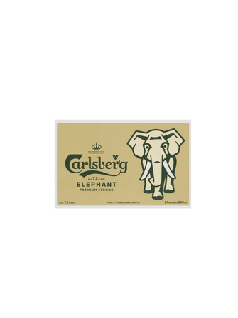 Carlsberg Elephant Premium Strong Lager 330ml