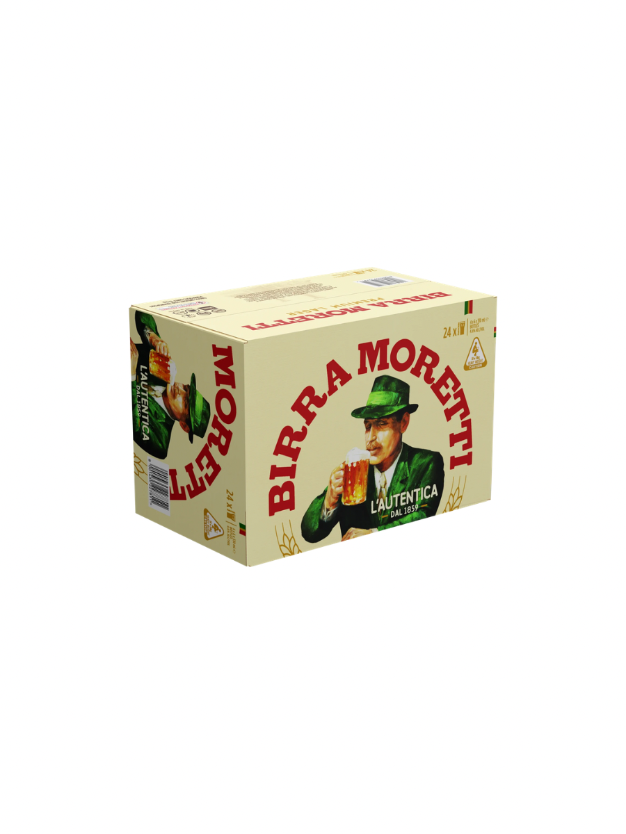Birra Moretti Lager Bottles 330ml
