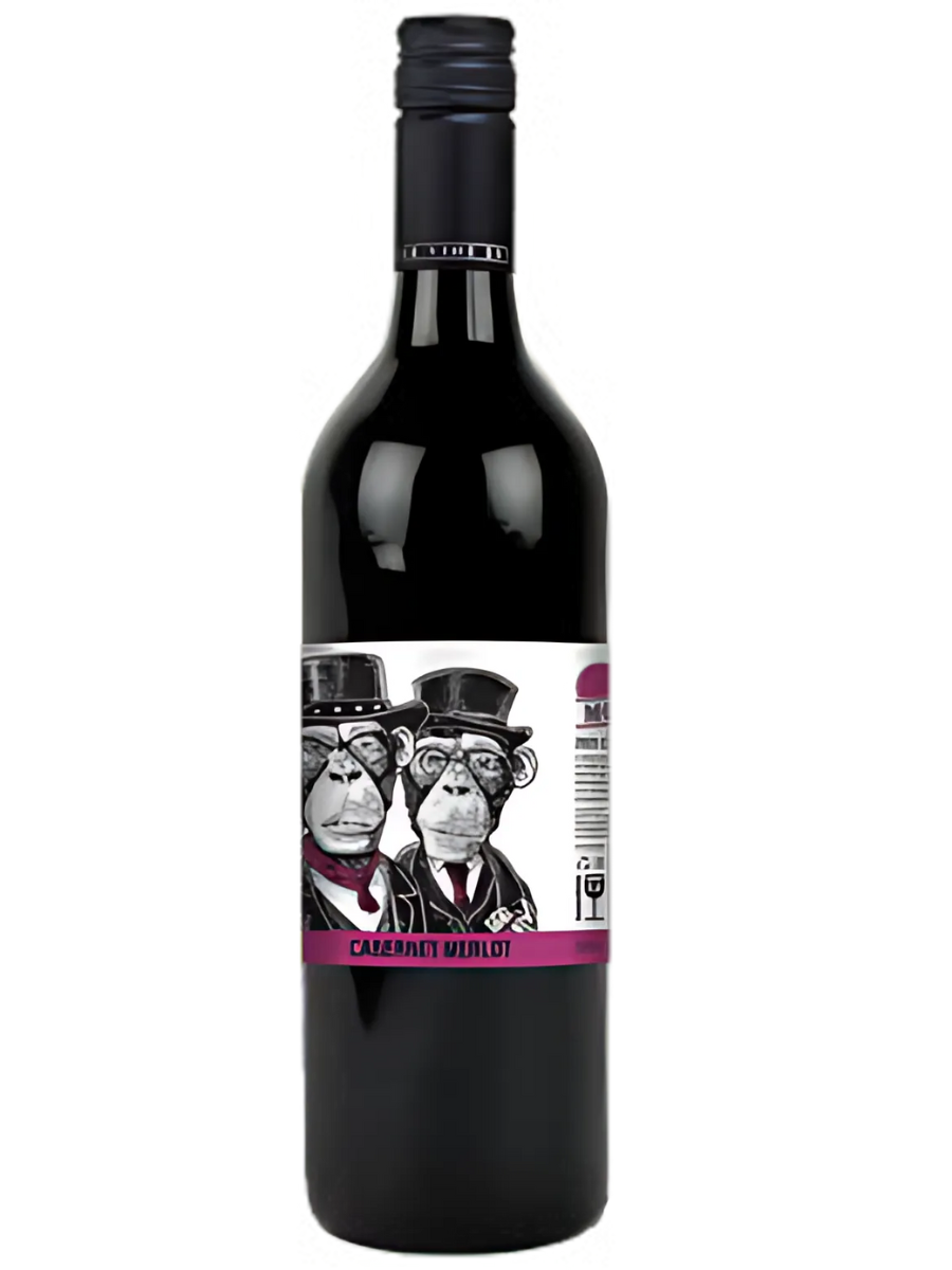 TWO MONKEYS CAB MERLOT 750ML