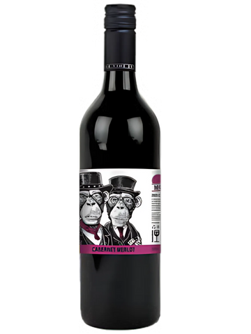 TWO MONKEYS CAB MERLOT 750ML
