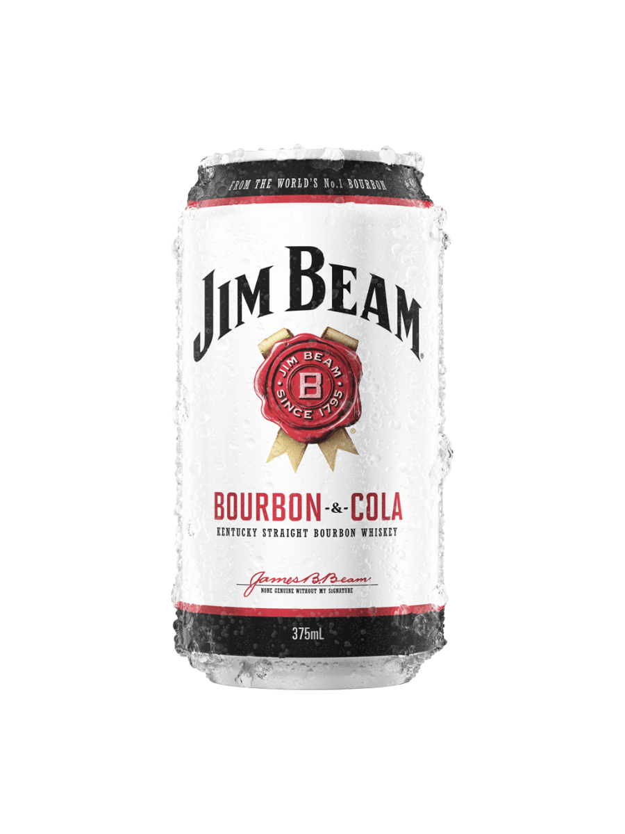 JIM BEAM & COLA4.8% 375ML