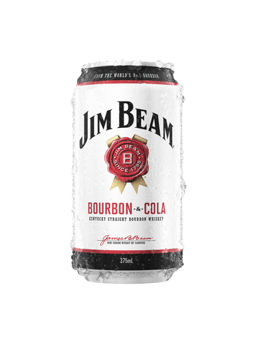 JIM BEAM & COLA4.8% 375ML
